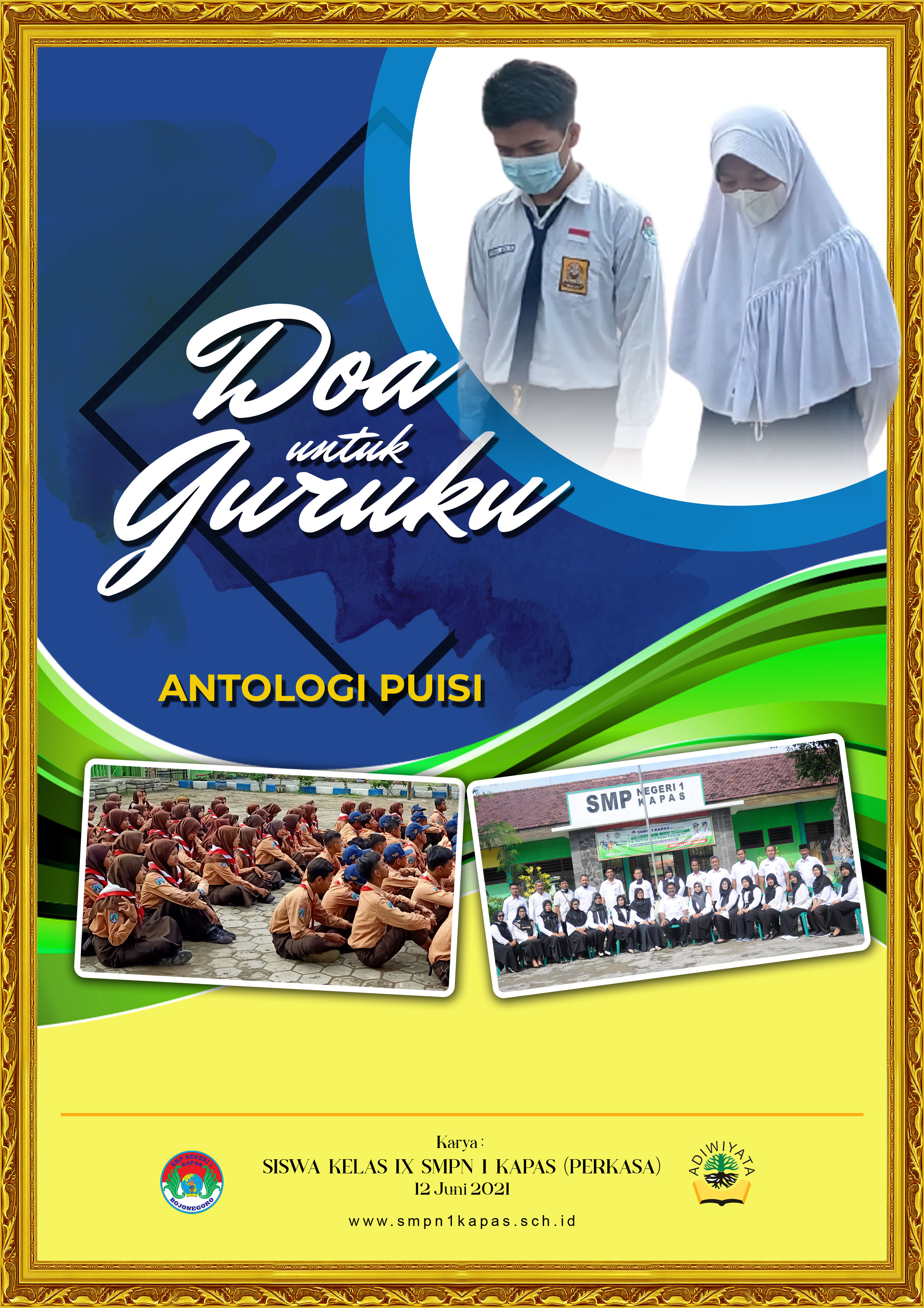 Gerakan Sensasi Perkasa Antologi Karya Siswa SMPN 1 Kapas Ditampilkan